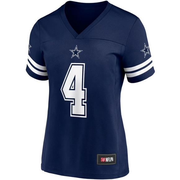 Woman's DALLAS COWBOYS "Dak Prescott" #4 Jersey (M, L, XL, 2XL) - Picture 6 of 7